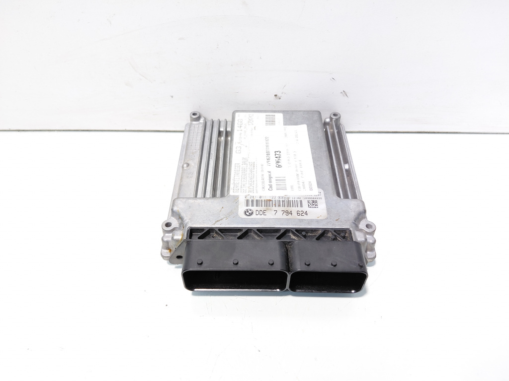 Calculator motor Ecu, Bosch, cod 7794624, 0281011122, Bmw 3 (E46), 2.0 diesel, 204D4 (id:696473)