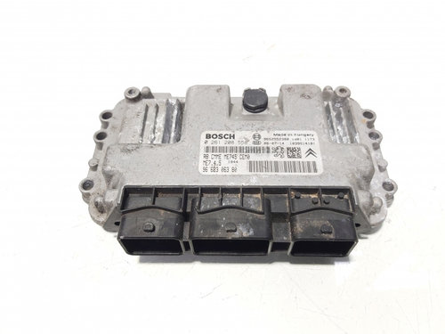 Calculator motor ECU Bosch, cod 9662306380, 0261208558, Peugeot 307, 1.6 HDI, 9HX (id:647937)