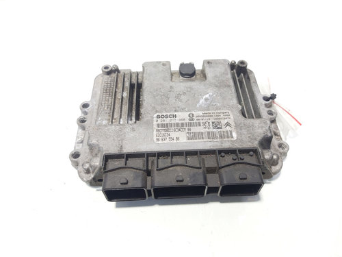 Calculator motor ECU Bosch, cod 9663755480, 0281013868, Citroen C3 Picasso, 1.6 HDI, 9HX (idi:647708...