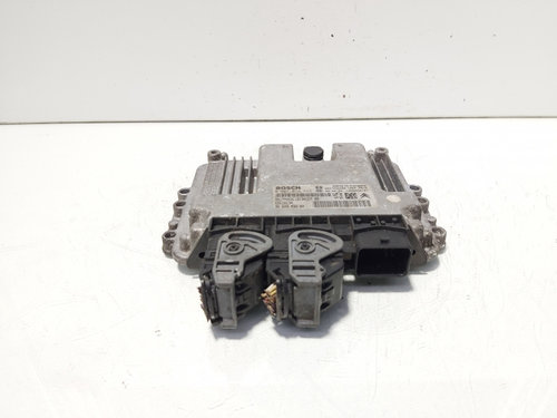 Calculator motor ECU, Bosch cod 9664843480, 0281012523, Peugeot 207 (WA) 1.4 HDI, 8HZ (id:647933)