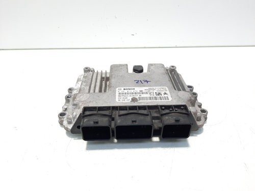 Calculator motor ECU Bosch, cod 9664843780, 0281013872, Peugeot Partner (II) Tepee, 1.6 HDI, 9HZ (id...