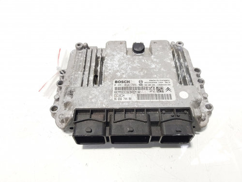 Calculator motor ECU, Bosch, cod 9665674480, 0281014729, Citroen C4 Picasso, 1.6 HDI, 9HZ (id:648022...