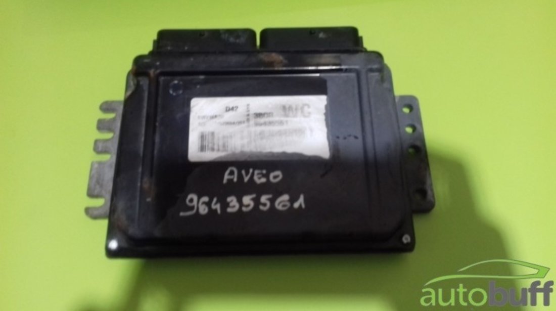 Calculator Motor (ECU)Chevrolet Aveo 1.2 -96435561