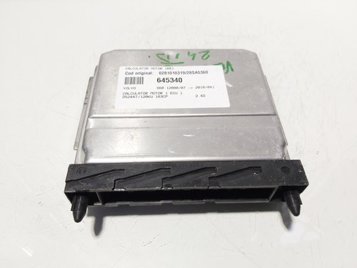 Calculator motor ECU, cod 0281010319, 28SA5360, Volvo S60, 2.4 diesel, D5244T (id:645340)