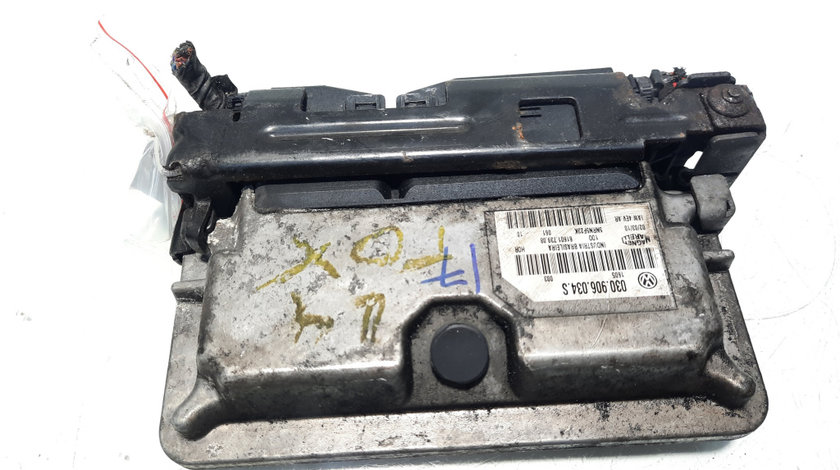 Calculator motor ECU, cod 030906034S, VW Fox (5Z1, 5Z3), 1.4 benz (id:560716)