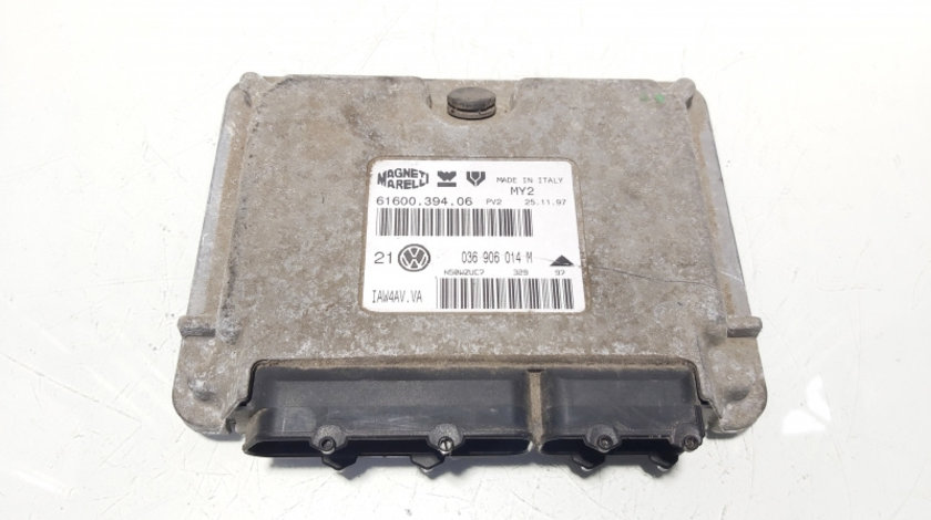 Calculator motor ECU, cod 036906014M, Vw Golf 4 (1J1) 1.4 benz, AKQ (id:640464)