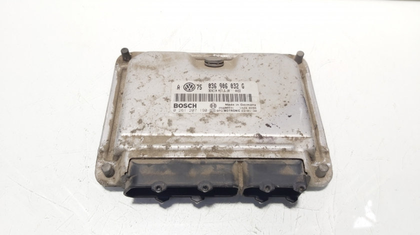 Calculator motor ECU, cod 036906032G, Vw Golf 4 (1J1) 1.4 benz, BCA (id:640480)