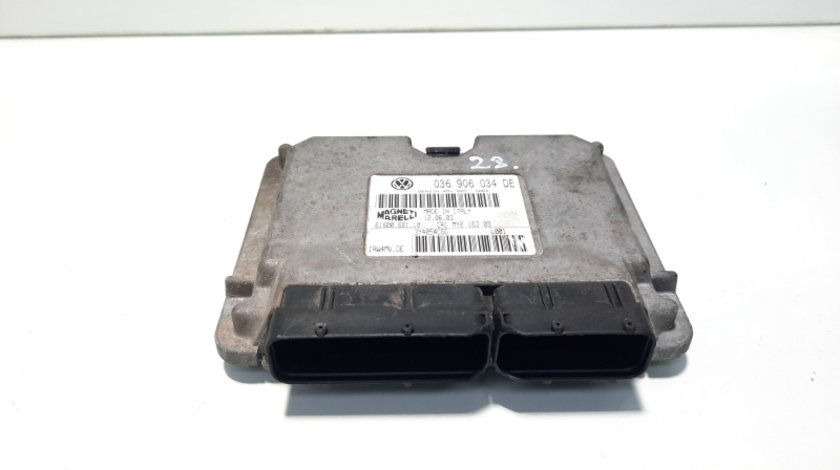 Calculator motor ECU, cod 036906034DE, VW Lupo (6X1, 6E1), 1.4 benz, BBY (idi:577213)