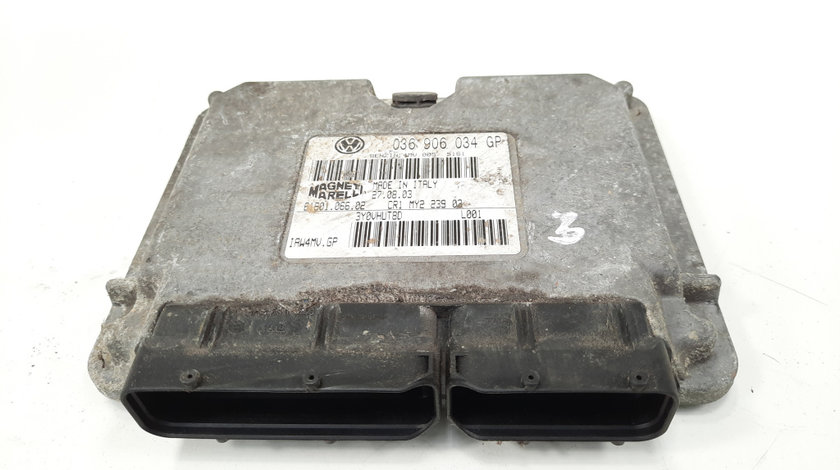 Calculator motor ECU, cod 036906034GP, Seat Ibiza 4 (6L1), 1.4 benz, BBY (idi:549989)