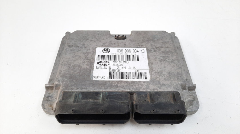 Calculator motor ECU, cod 036906034KC, VW Lupo (6X1, 6E1), 1.4 16v benz, BBY (idi:491978)