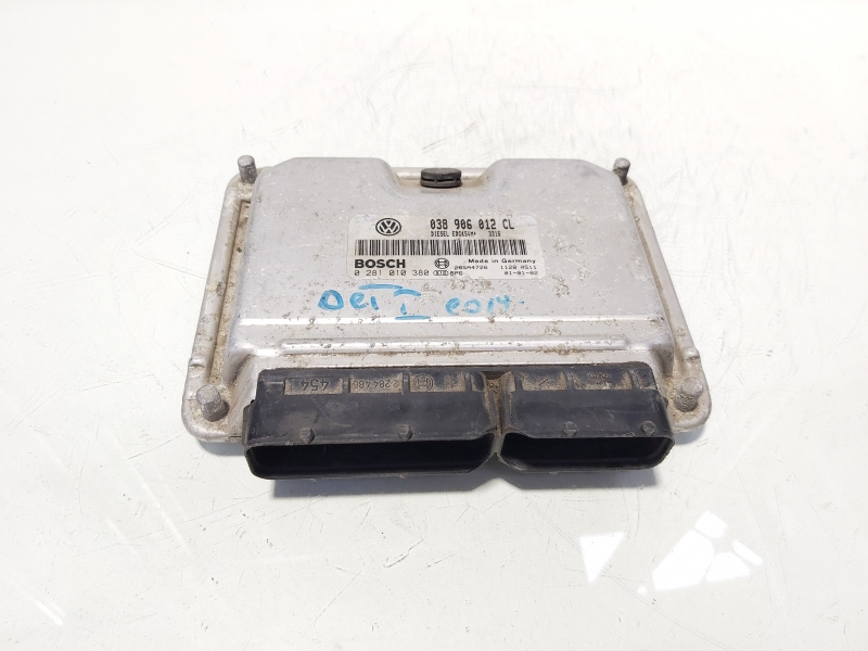 Calculator motor ECU, cod 038906012CL, 0281010380, Skoda Octavia 1 (1U2) 1.9 TDI, ASV (id:644857)