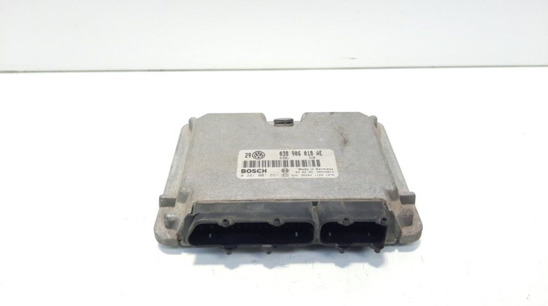 Calculator motor ECU, cod 038906018AE, 0281001851, Seat Leon (1M1). 1.9 TDI, ALH (idi:604276)