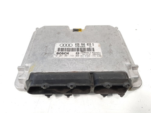 Calculator motor ECU, cod 038906018S, 0281001721, VW Sharan (7M8, 7M9, 7M6), 1.9 TDI, AFN (idi:53550...