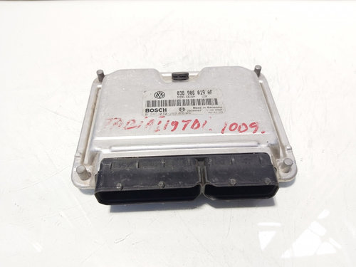 Calculator motor ECU, cod 038906019AF, 0281010289, Skoda Fabia 1 Combi (6Y5) 1.9 TDI, ATD (id:644809...