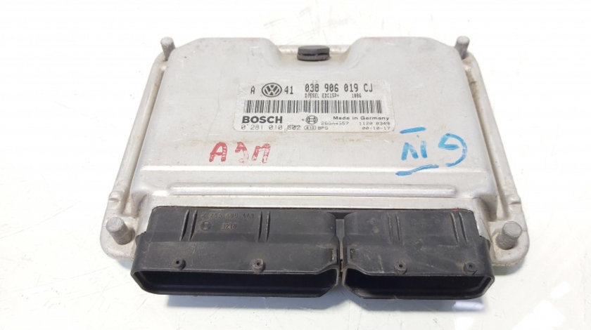 Calculator motor ECU, cod 038906019CJ, 0281010302, Vw Passat (3B2) 1.9 TDI, AJM (idi:644970)