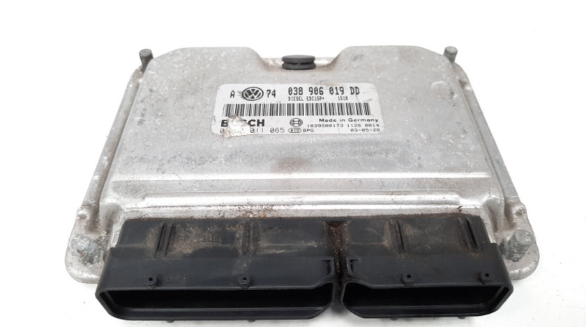 Calculator motor ECU, cod 038906019DD, 028101165, VW Golf 4 Variant (1J5), 1.9 TDI, ATD (idi:195232)