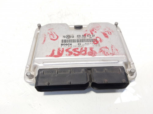 Calculator motor ECU, cod 038906019EH, 0281010558, Audi A6 Avant (4B5, C5), 1.9 TDI, AWX (idi:644963...