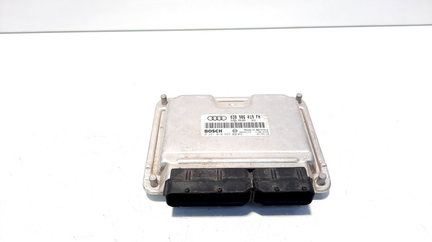 Calculator motor ECU, cod 038906019FN, 0281010669, Audi A4 Avant (8E5, B6), 1.9 TDI, AVB (idi:527115)
