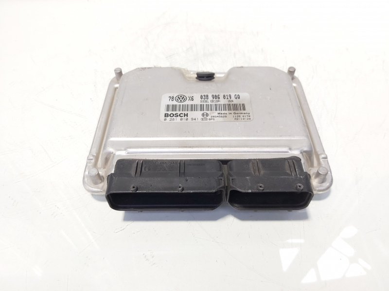 Calculator motor ECU, cod 038906019GQ, 0281010941, Vw Passat Variant (3B6) 1.9 TDI, AVF (id:644949)