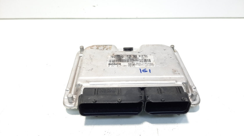 Calculator motor ECU, cod 038906019KC, 0281011204, Skoda Superb I (3U4), 1.9 TDI, AVB (idi:560446)