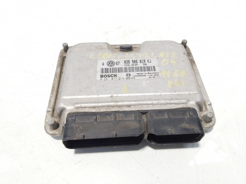 Calculator motor ECU, cod 038906019KJ, 0281011216, Skoda Octavia 1 Combi (1U5) 1.9 TDI, ASZ (id:6448...