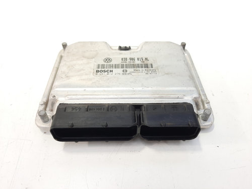 Calculator motor ECU, cod 038906019NL, 0281012276, Skoda Roomster (5J), 1.9 TDI, AXR (idi:491881)