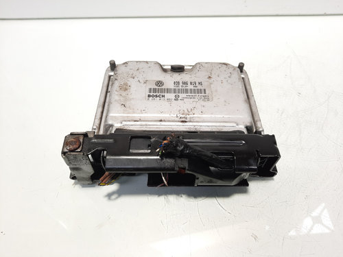 Calculator motor ECU, cod 038906019NS, 0281013082, Skoda Roomster (5J), 1.9 TDI, BSW (idi:559725)
