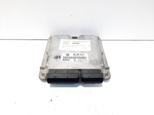 Calculator motor ECU , cod 03C906013B, 0261201011, Vw Polo (9N), 1.4 FSI, AXE (id:592395)