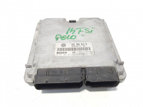 Calculator motor ECU, cod 03C906013B, 0261S01011, Vw Polo (9N) 1.4 FSI, AXU (id:644987)