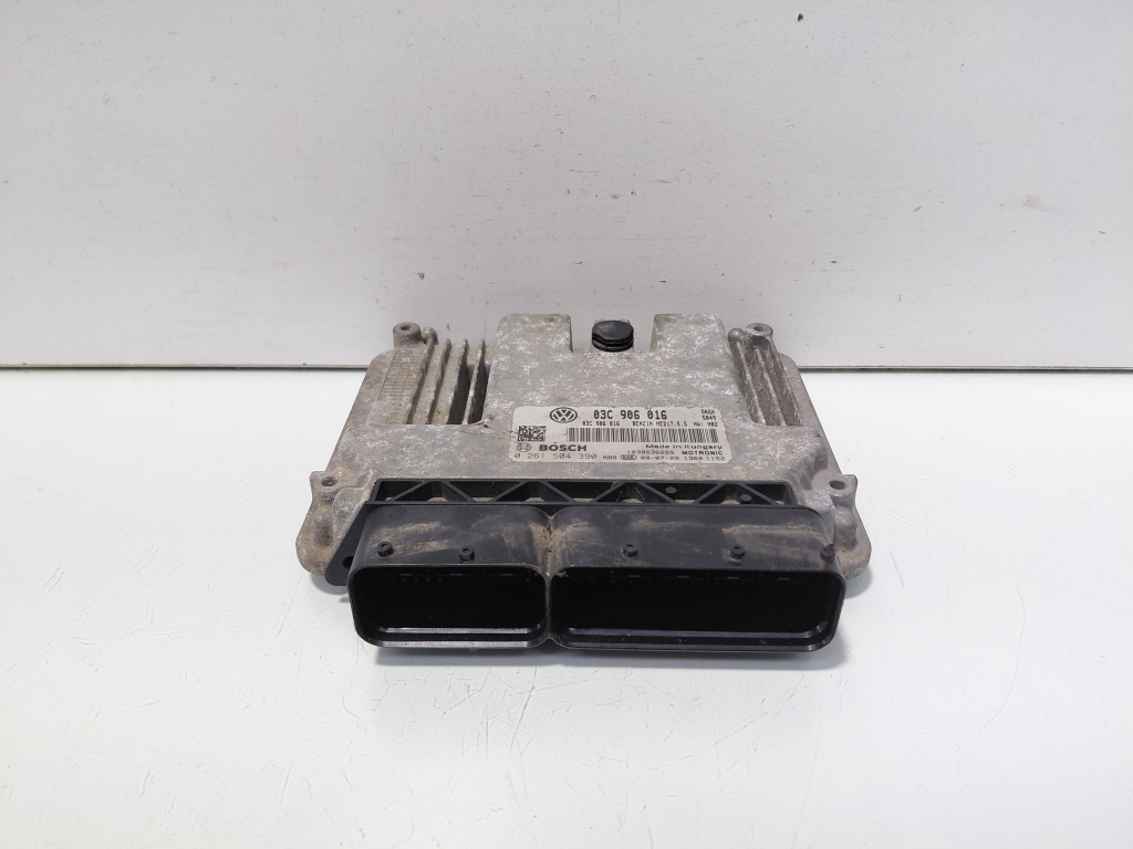 Calculator motor ECU, cod 03C906016, 0261S04390, Vw Golf 6 Plus 1.4 TSI, CAX (id:697401)