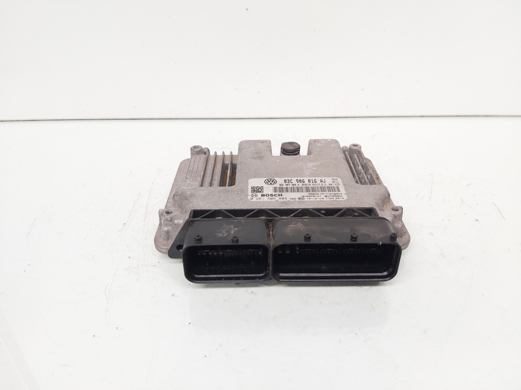Calculator motor ECU, cod 03C906016AJ, Vw Golf 5 Plus (5M1) 1.4 TSI, CAX (idi:691038)