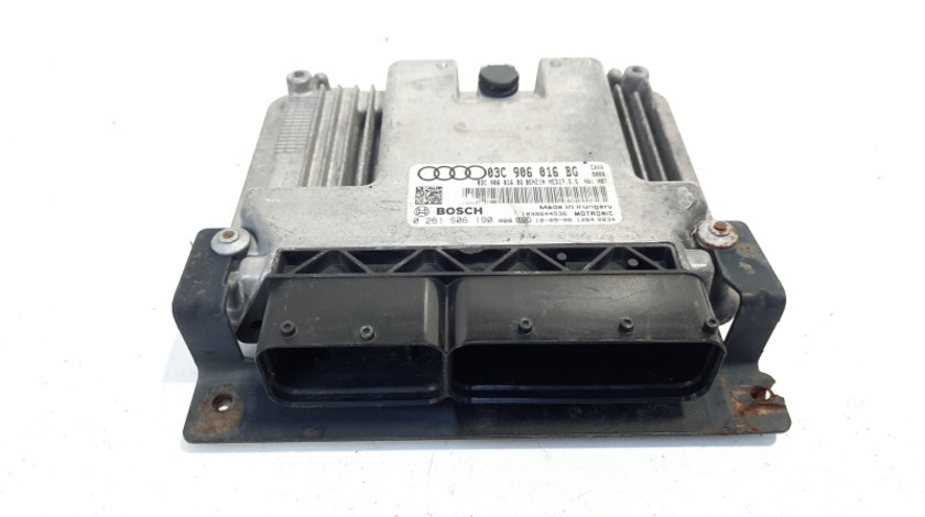 Calculator motor ECU, cod 03C906016BG, 0261S06190, Audi A1 (8X1), 1.4 TFSI, CAX (idi:560693)