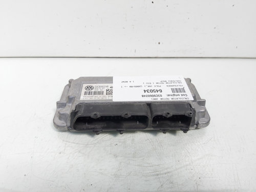 Calculator motor Ecu, cod 03C906024B, VW Polo (6R), 1.4 benz, CGG (id:645034)