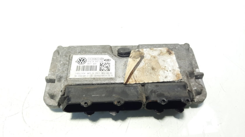 Calculator motor ECU, cod 03C906024BH, Skoda Fabia 2 Combi (5J, 545), 1.4 benz, CGG (idi:396698)