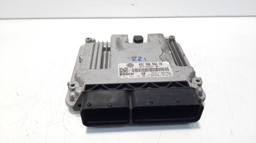 Calculator motor ECU, cod 03C906056CB, 0261502150, VW Golf 5 Plus (5M1), 1.6 FSI, BLF (id:560455)