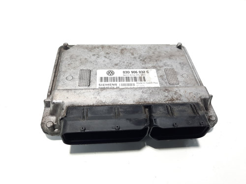 Calculator motor ECU, cod 03D906032C, Vw Polo (9N) 1.2 benz, AWY (id:585385)