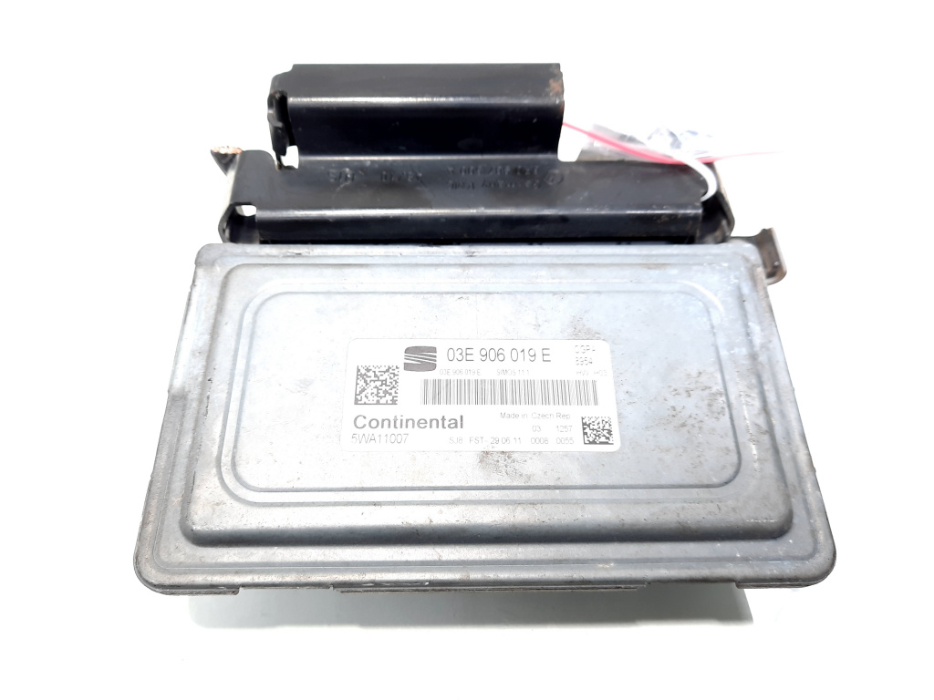 Calculator motor ECU, cod 03E906019E, VW Polo (6R), 1.2 benz, CGPA (idi:521441)