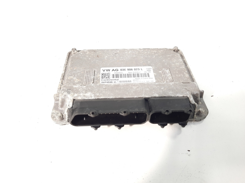 Calculator motor ECU, cod 03E906023L, Skoda Fabia 2 Combi (5J, 545), 1.2 benz, CGPA (idi:560648)