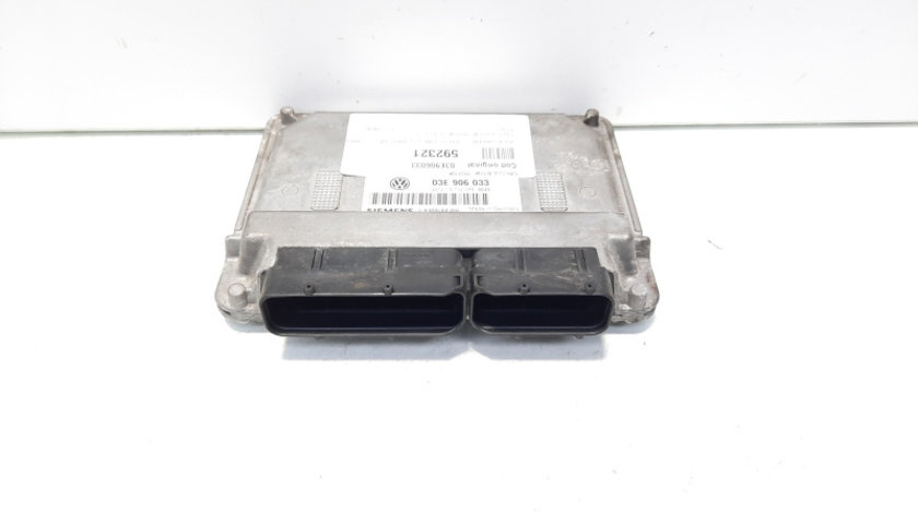 Calculator motor ECU, cod 03E906033, VW Polo (9N), 1.2 benz, AZQ (id:592321)