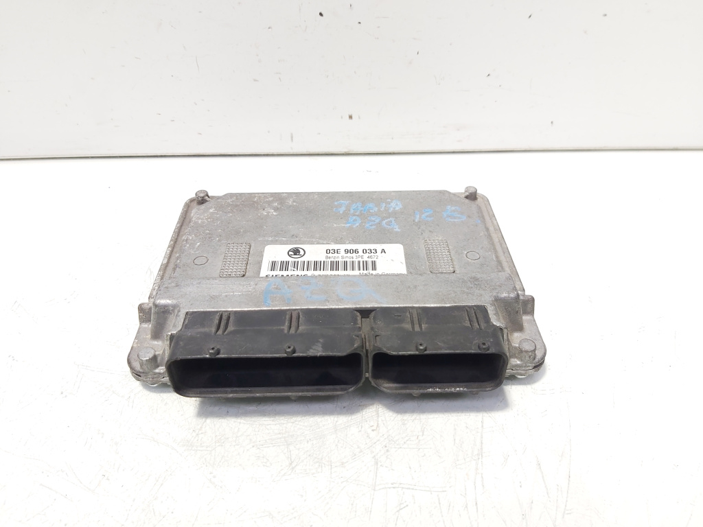 Calculator motor Ecu, cod 03E906033A, Skoda Fabia 1 Combi (6Y5), 1.2 benz, AZQ (id:644673)
