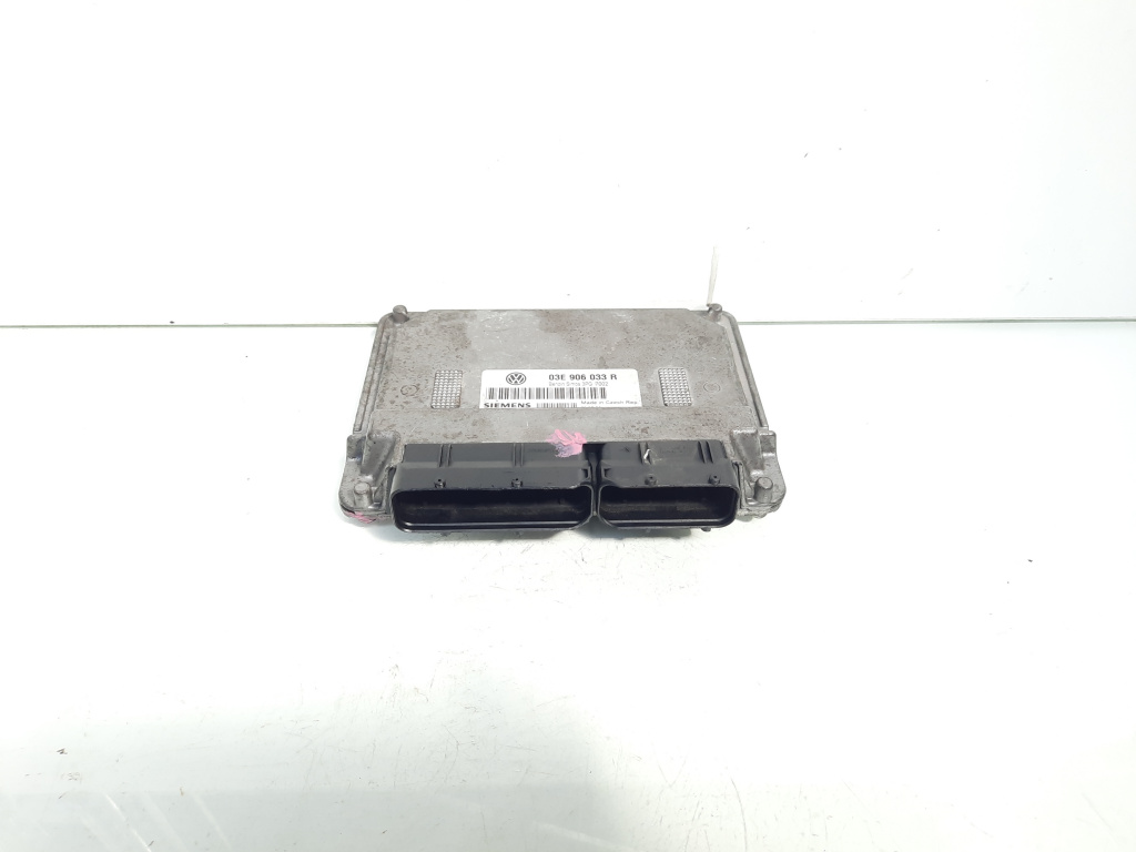 Calculator motor ECU, cod 03E906033R, Skoda Roomster (5J) 1.2 benz, BME (idi:591867)