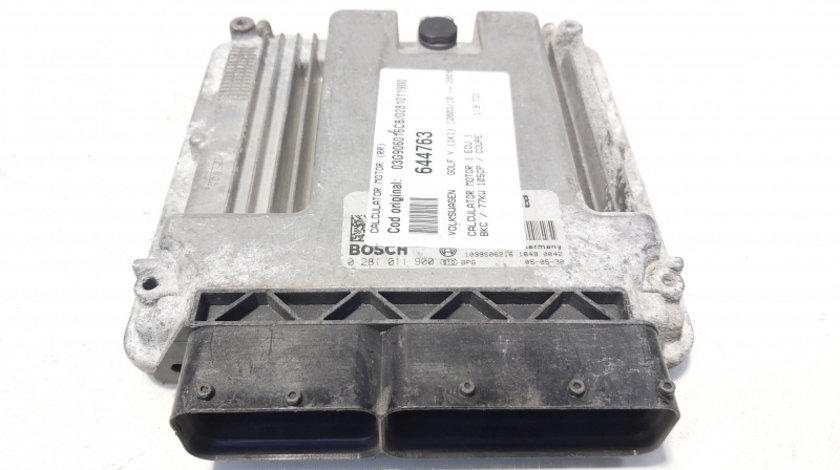 Calculator motor ECU, cod 03G906016CB, 0281011900, Vw Golf 5 (1K1) 1.9 TDI, BKC (id:644763)