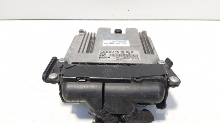 Calculator motor ECU, cod 03G906016GN, 0281012113, Audi A4 (8EC, B7) 2.0 TDI, BLB (id:644740)