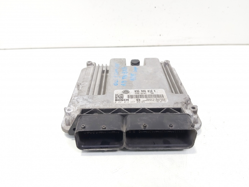 Calculator motor ECU, cod 03G906016K, 0281012237, Skoda Octavia 2 Combi (1Z5) 1.9 TDI, BKC (id:644519)