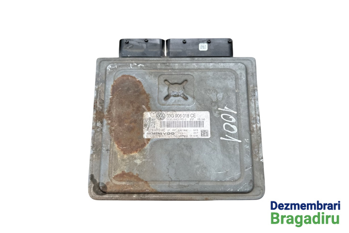 Calculator motor ECU Cod: 03G906018CE Volkswagen VW Passat B6 [2005 - 2010] Sedan 4-usi 2.0 TDI MT (140 hp) Cod motor BKP, Cod culoare LC9X