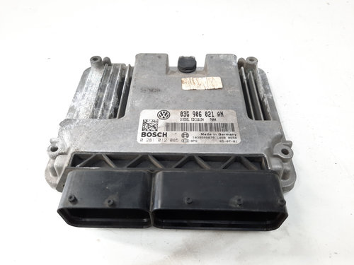 Calculator motor ECU, cod 03G906021AN, 028101208, Skoda Octavia 2 (1Z3), 1.9 TDI, BKC (idi:538573)