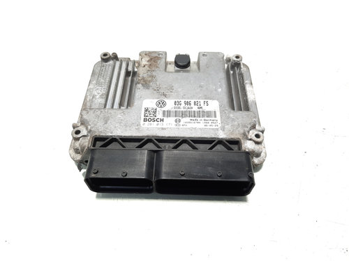 Calculator motor ECU, cod 03G906021FS, 0281013171, Vw Eos (1F7, 1F8) 2.0 TDI, BMM (id:563164)