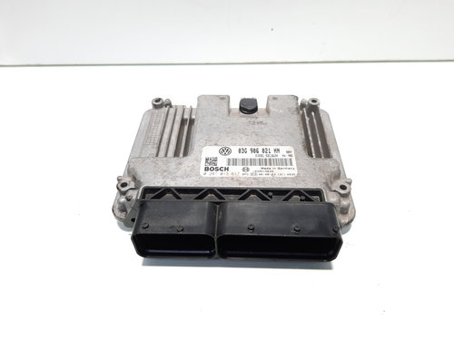Calculator motor ECU, cod 03G906021HN, 0281013617, Seat Altea (5P1), 2.0 TDI, BMM (idi:573337)