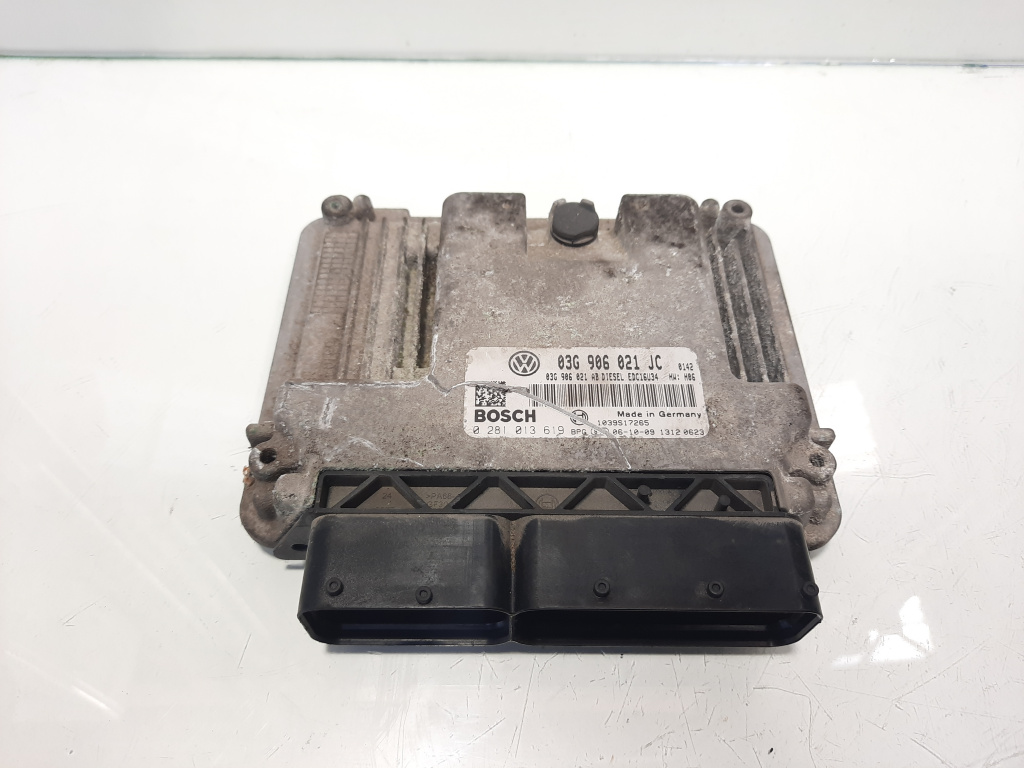 Calculator motor ECU, cod 03G906021JC, Audi A3 Sportback (8PA), 2.0 TDI, BMM (idi:460252)