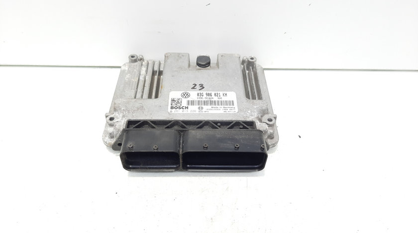 Calculator motor ECU, cod 03G906021KH, 0281013226, Vw Touran (1T1, 1T2) 1.9 TDI, BXE (idi:592361)